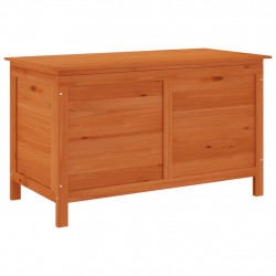 Skrzynia ogrodowa, 99x49,5x58,5 cm, lite drewno jodłowe
