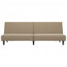 2-osobowa sofa, cappuccino, sztuczna skóra