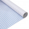 Folia okienna, matowa, w paski, 45x500 cm, PVC