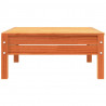 Ogrodowa sofa 3-osobowa, woskowy brąz, lite drewno sosnowe
