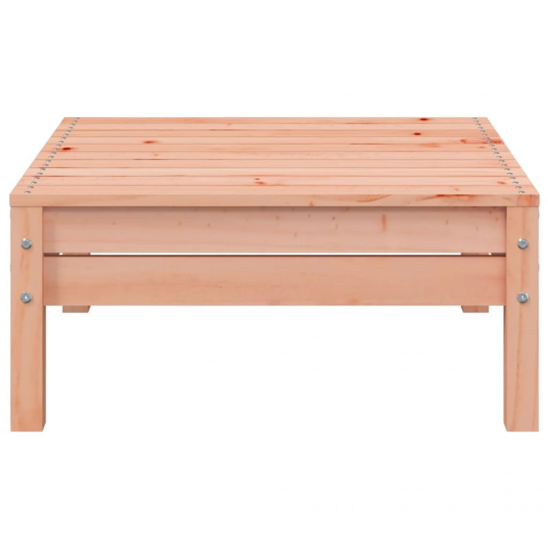 Sofa ogrodowa z poduszkami i podnóżkiem, 2-osobowa
