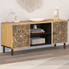 Szafka pod telewizor, 105x33x46 cm, lite drewno mango