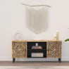 Szafka pod telewizor, 105x33x46 cm, lite drewno mango