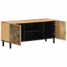 Szafka pod telewizor, 105x33x46 cm, lite drewno mango