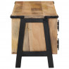 Szafka pod telewizor, 110x35x40 cm, lite drewno mango