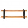 Szafka pod TV, 130 x 40 x 40 cm, lite drewno akacjowe