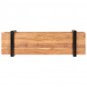 Szafka pod TV, 130 x 40 x 40 cm, lite drewno akacjowe