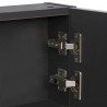 Szafka łazienkowa z lustrem i LED, 89x14x62 cm