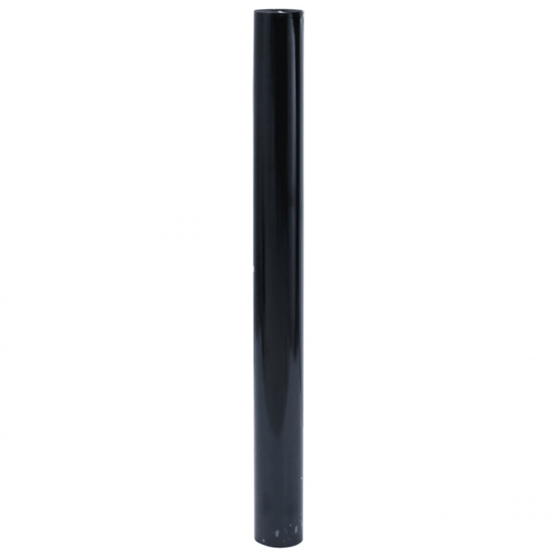 Folia okienna statyczna, matowa, czarna, 45x2000 cm, PVC