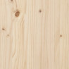 Leżak, 205x60x31,5 cm, lite drewno sosnowe
