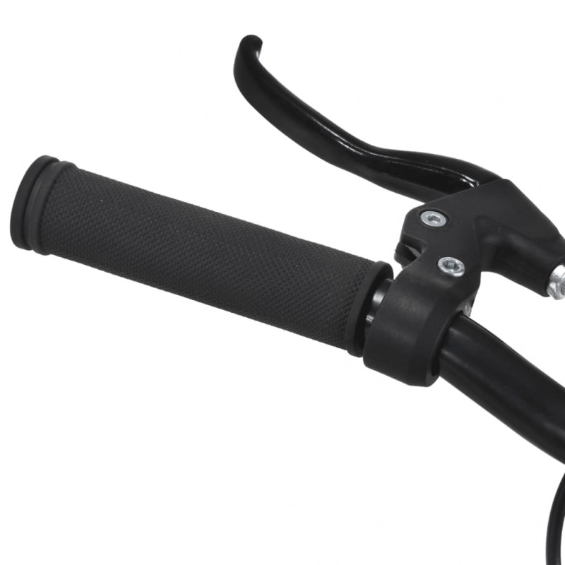 Rower single speed, biało-pomarańczowy, 700c, 55 cm