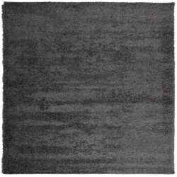Dywan z długim włosiem PAMPLONA, antracytowy, 160x160 cm