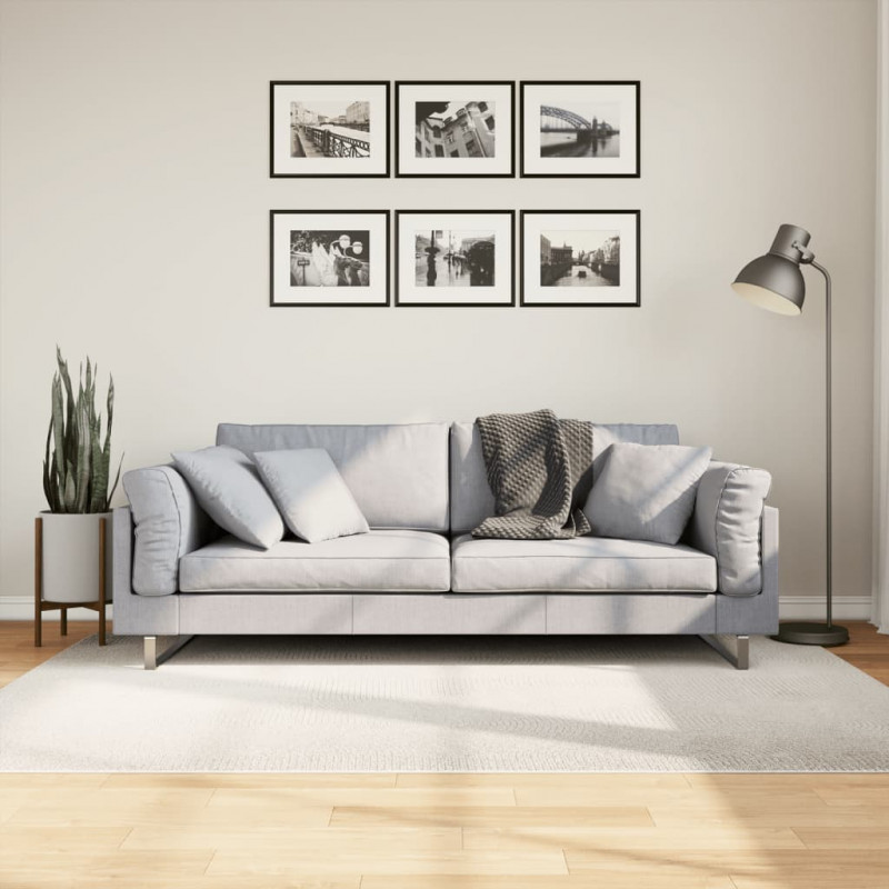 Dywan IZA z krótkim włosiem, kremowy, 140x200 cm