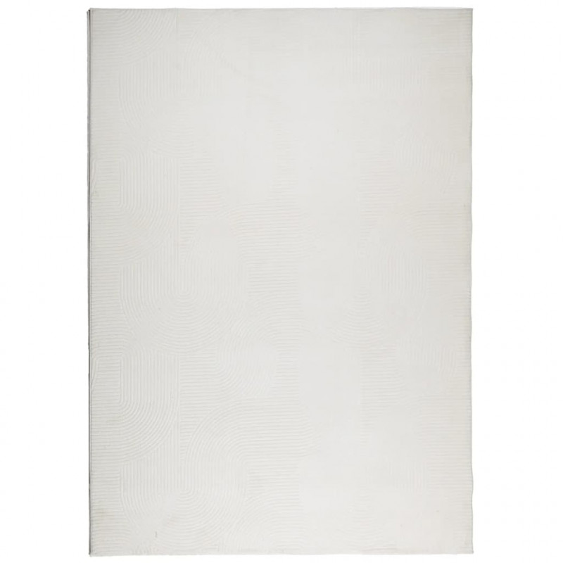 Dywan IZA z krótkim włosiem, kremowy, 140x200 cm