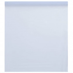 Folia okienna statyczna, matowa, przezroczysta biała, 60x2000cm