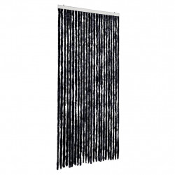Zasłona przeciwko owadom, antracytowa, 100x230 cm, szenil