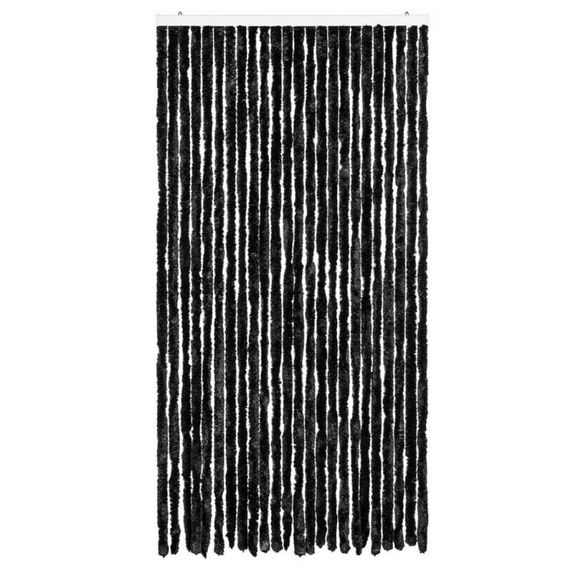 Zasłona przeciwko owadom, antracytowa, 100x230 cm, szenil