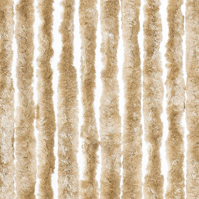 Zasłona przeciwko owadom, beżowa, 100x200 cm, szenil