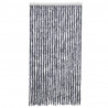 Zasłona przeciwko owadom, srebrna, 100x230 cm, szenil