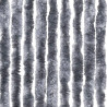 Zasłona przeciwko owadom, srebrna, 100x230 cm, szenil
