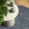 Dywan z długim włosiem PAMPLONA, niebieski, Ø 100 cm