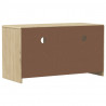 Szafka pod TV SAUDA, kolor dębu, 99x43x55 cm, drewno sosnowe