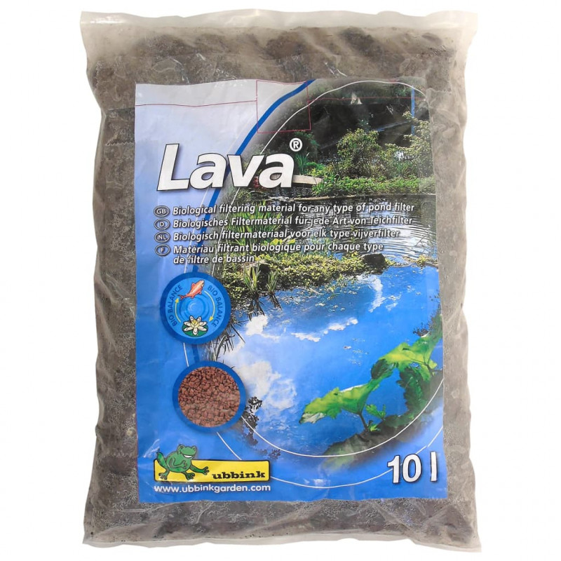 Ubbink Naturalny materiał filtracyjny do oczka wodnego Lava, 16-32 mm