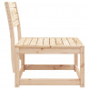 Sofa ogrodowa, lite drewno sosnowe