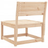 Sofa ogrodowa, lite drewno sosnowe