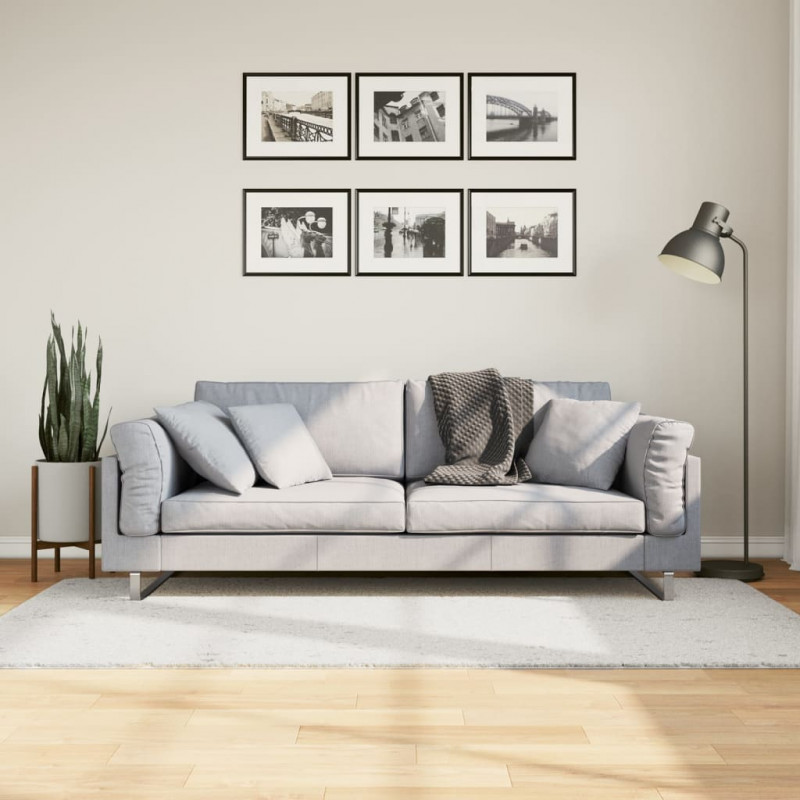 Dywan OVIEDO z krótkim włosiem, kremowy, 100x200 cm