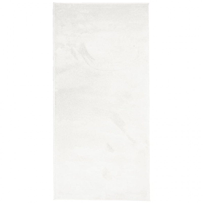 Dywan OVIEDO z krótkim włosiem, kremowy, 100x200 cm
