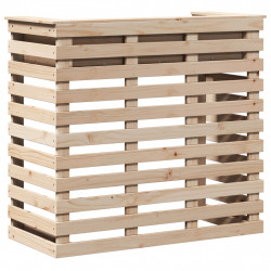 Stolik barowy do ogrodu, 113,5x50x103 cm, lite drewno sosnowe