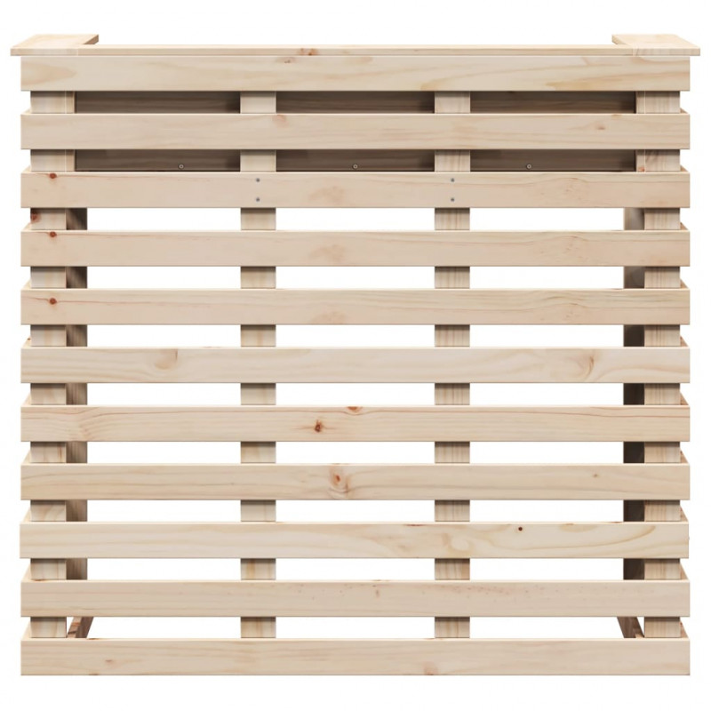 Stolik barowy do ogrodu, 113,5x50x103 cm, lite drewno sosnowe