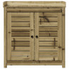 Stolik ogrodniczy z półką, 82,5x50x86,5 cm, impregnowana sosna