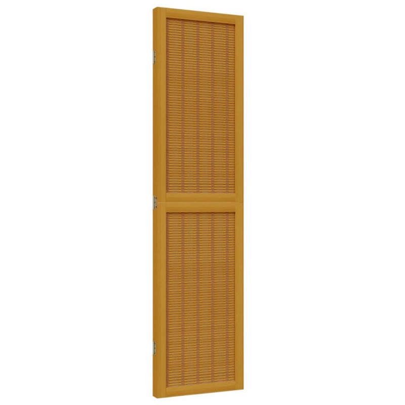 Parawan pokojowy, 3-panelowy, lite drewno paulowni