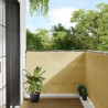 Parawan balkonowy, piaskowy, 120x1000 cm, 100% poliester Oxford