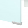 Podstawka pod monitor / TV, zielone szkło, 90x30x13 cm