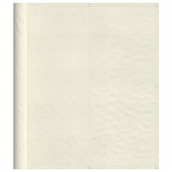 Parawan balkonowy, kremowy, 120x1000 cm, 100% poliester Oxford