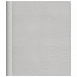 Parawan balkonowy, jasnoszary, 120x600cm, 100% poliester Oxford