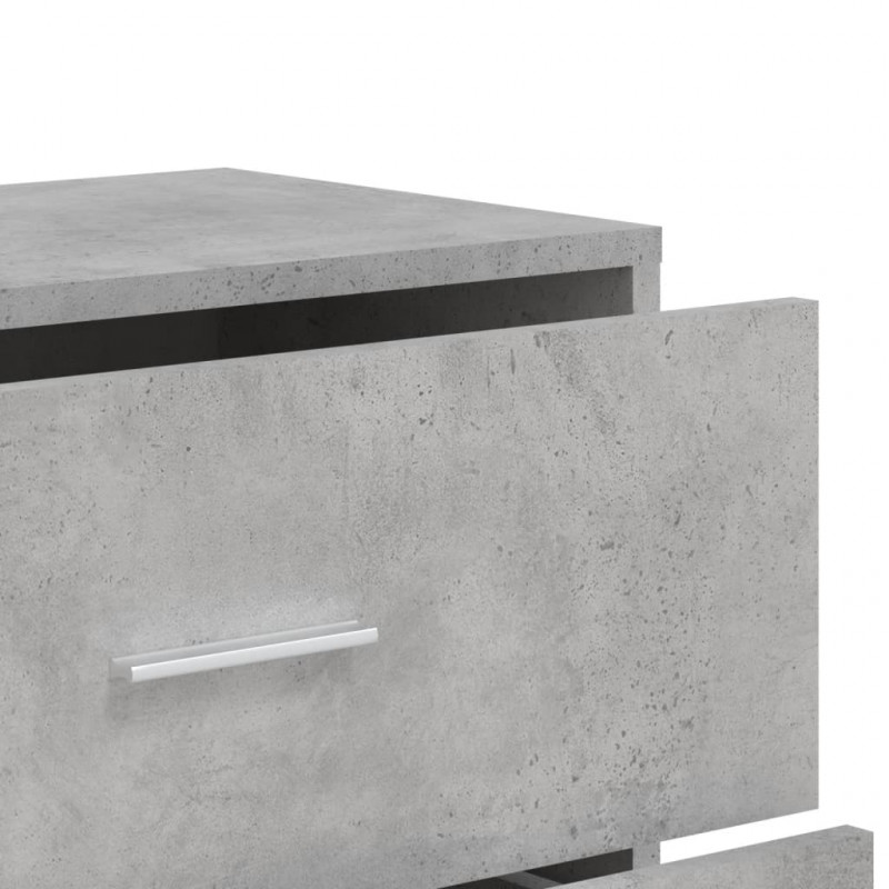 Szafka, szarość betonu, 60x31x84 cm, materiał drewnopochodny