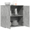 Szafka, szarość betonu, 79x38x80 cm, materiał drewnopochodny