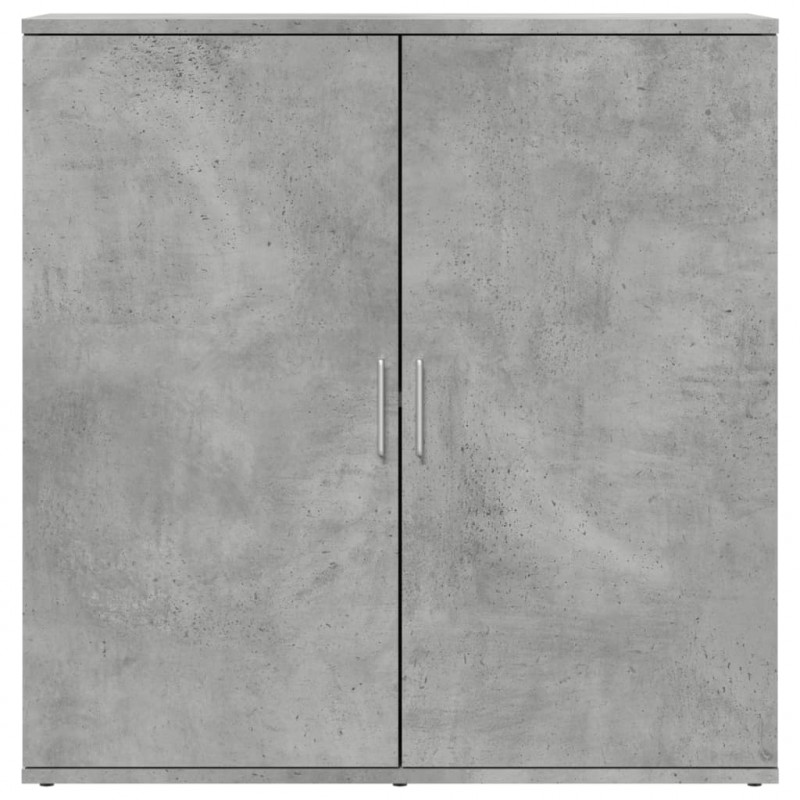 Szafka, szarość betonu, 79x38x80 cm, materiał drewnopochodny