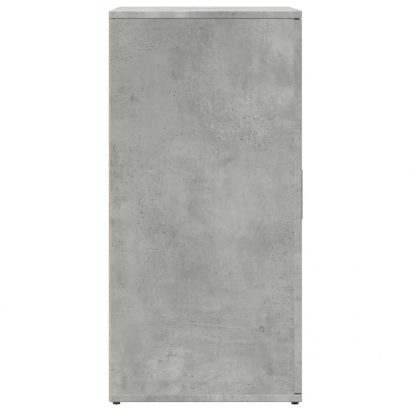 Szafka, szarość betonu, 59x39x80 cm, materiał drewnopochodny