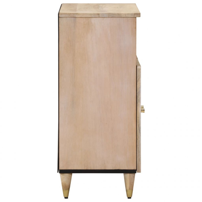 Szafka, 60x33x75 cm, lite drewno mango