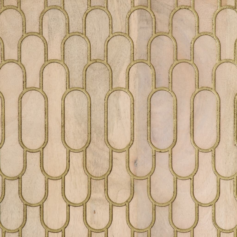 Szafka, 60x33x75 cm, lite drewno mango