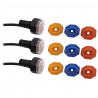 Ubbink Lampka podwodna do stawu MiniBright, 3x8 LED, 1354019
