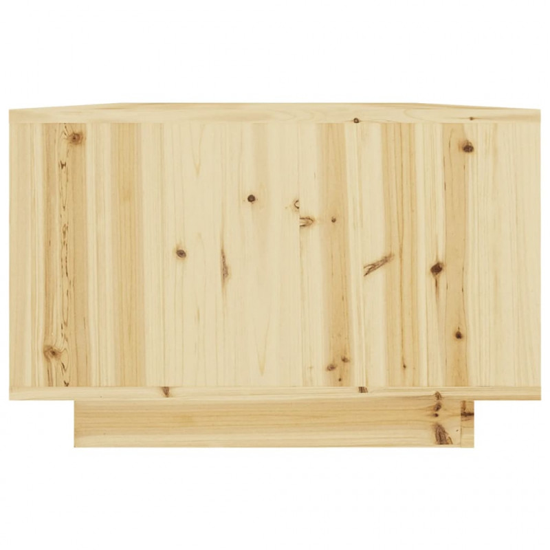 Stolik kawowy, 110x50x33,5 cm, lite drewno jodłowe