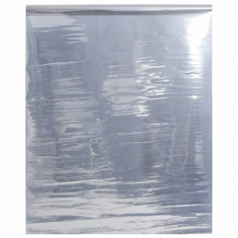 Folie okienne, odblaskowe, 3 szt., srebrne, PVC