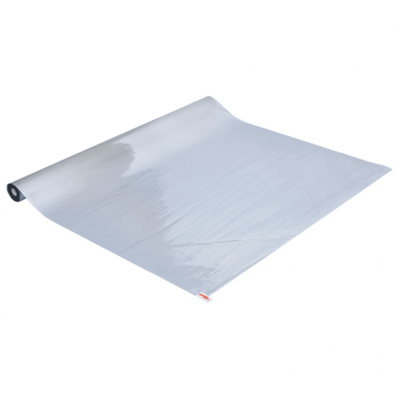 Folie okienne, odblaskowe, 3 szt., srebrne, PVC