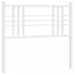 Metalowe wezgłowie, białe, 100 cm
